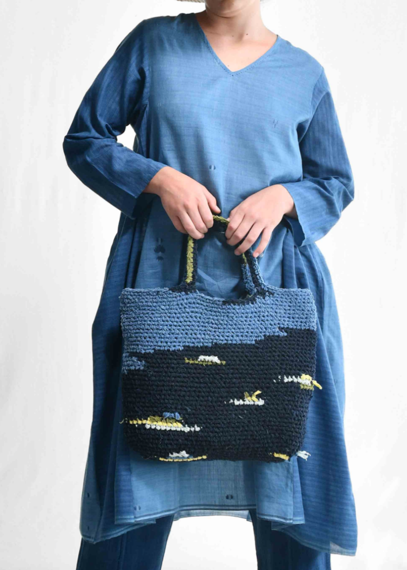 Maku Khesh Tote Indigo