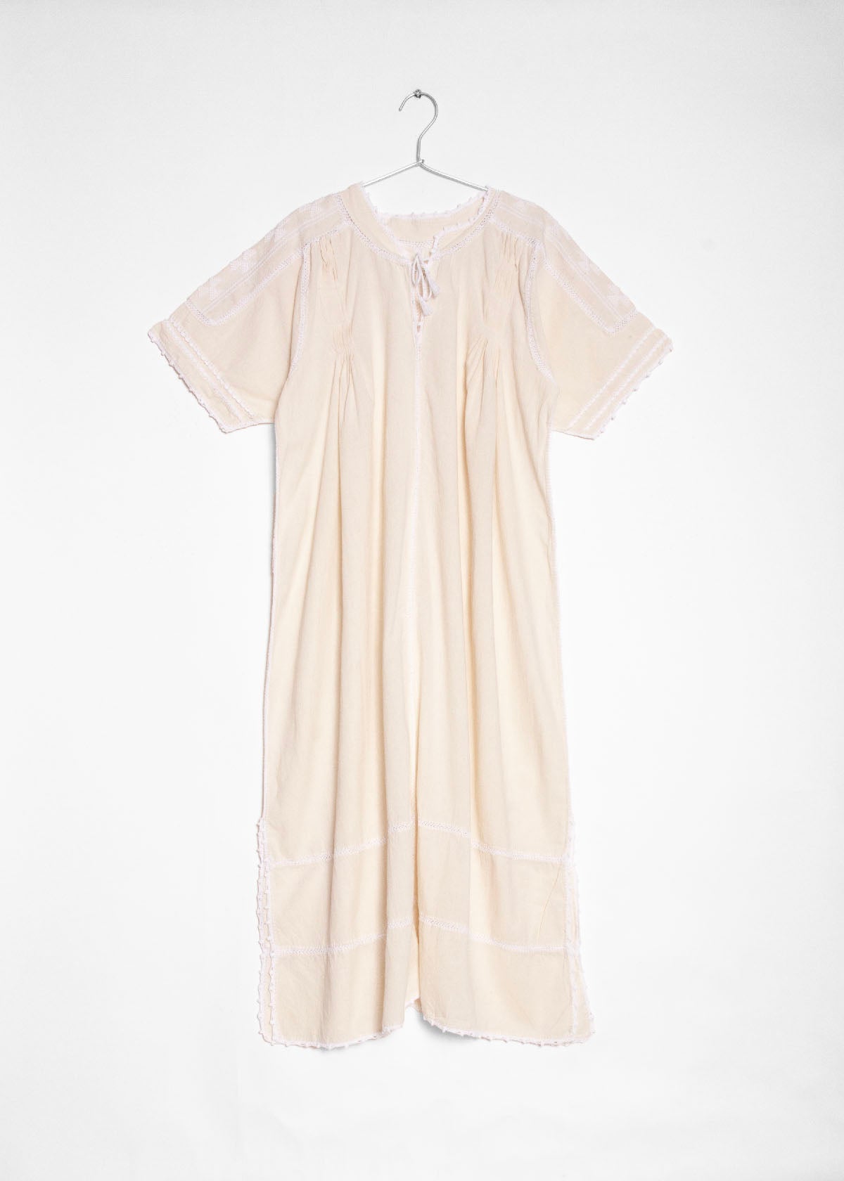 Sirena Dress Short Sleeves Nat. on Nat.