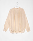 Bheeti Tiny Checks Top - Natural