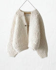 Ichi Antiquités Hand Knit Cardigan - White