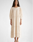 Montanita Long Dress - Natural on Natural
