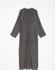 Long Caftan - Grey Stripe By Two