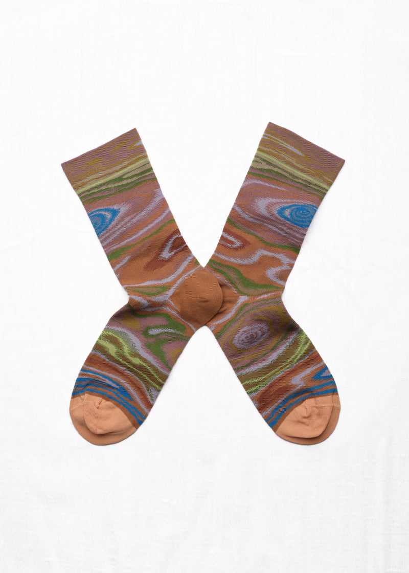 Bonne Maison Chaussette Camouflage Caramel