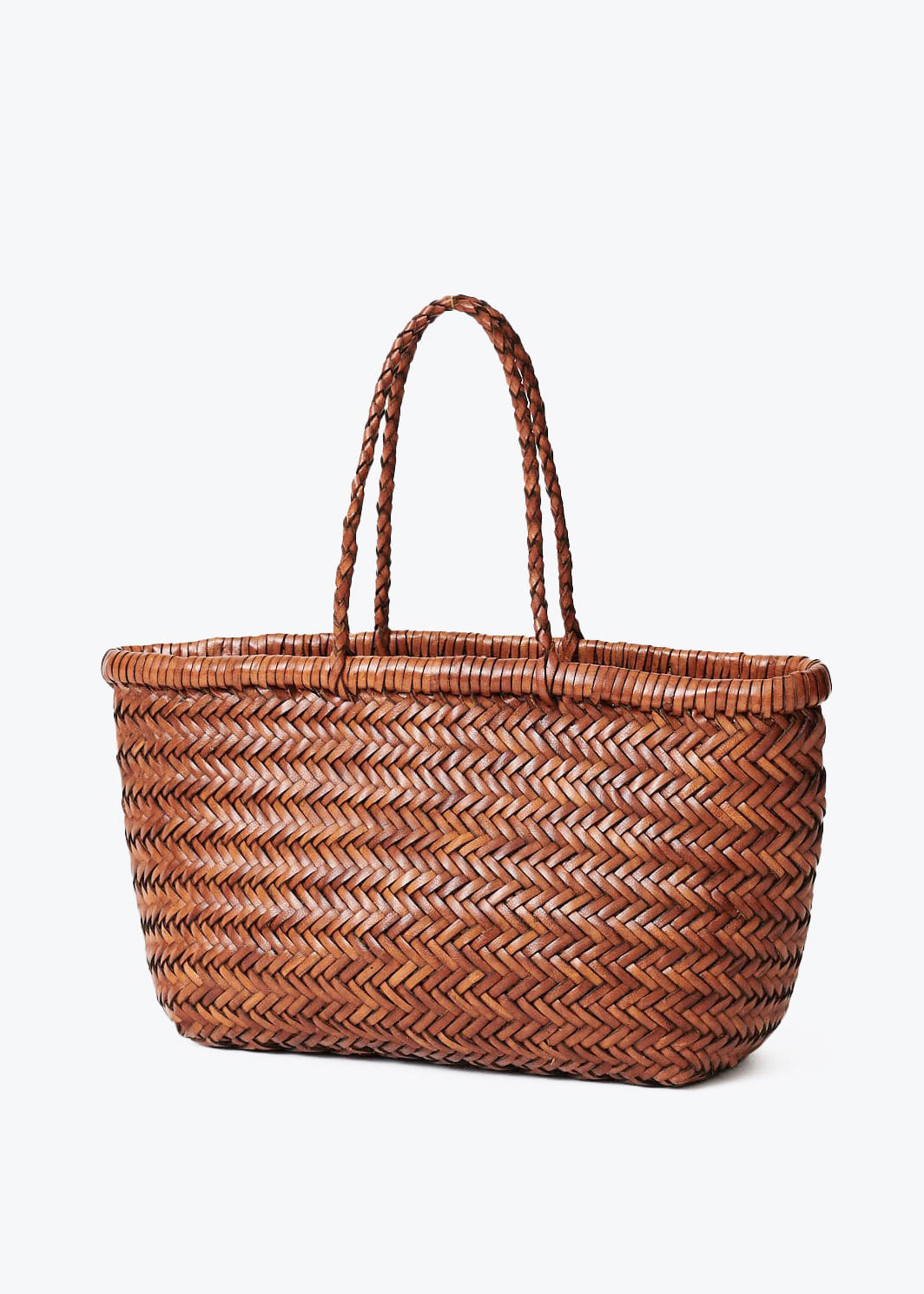 Dragon Diffusion Bamboo Triple Jump Small Bag Tan