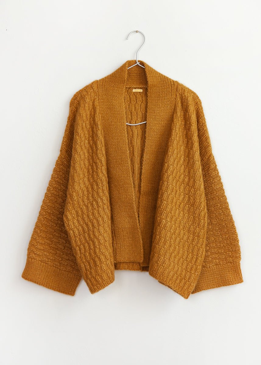 Kimono Pujpu Jacket - Mustard