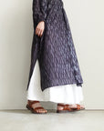 Ichi Antiquitiés Tie Dye Dress - Navy