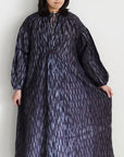Ichi Antiquitiés Tie Dye Dress - Navy