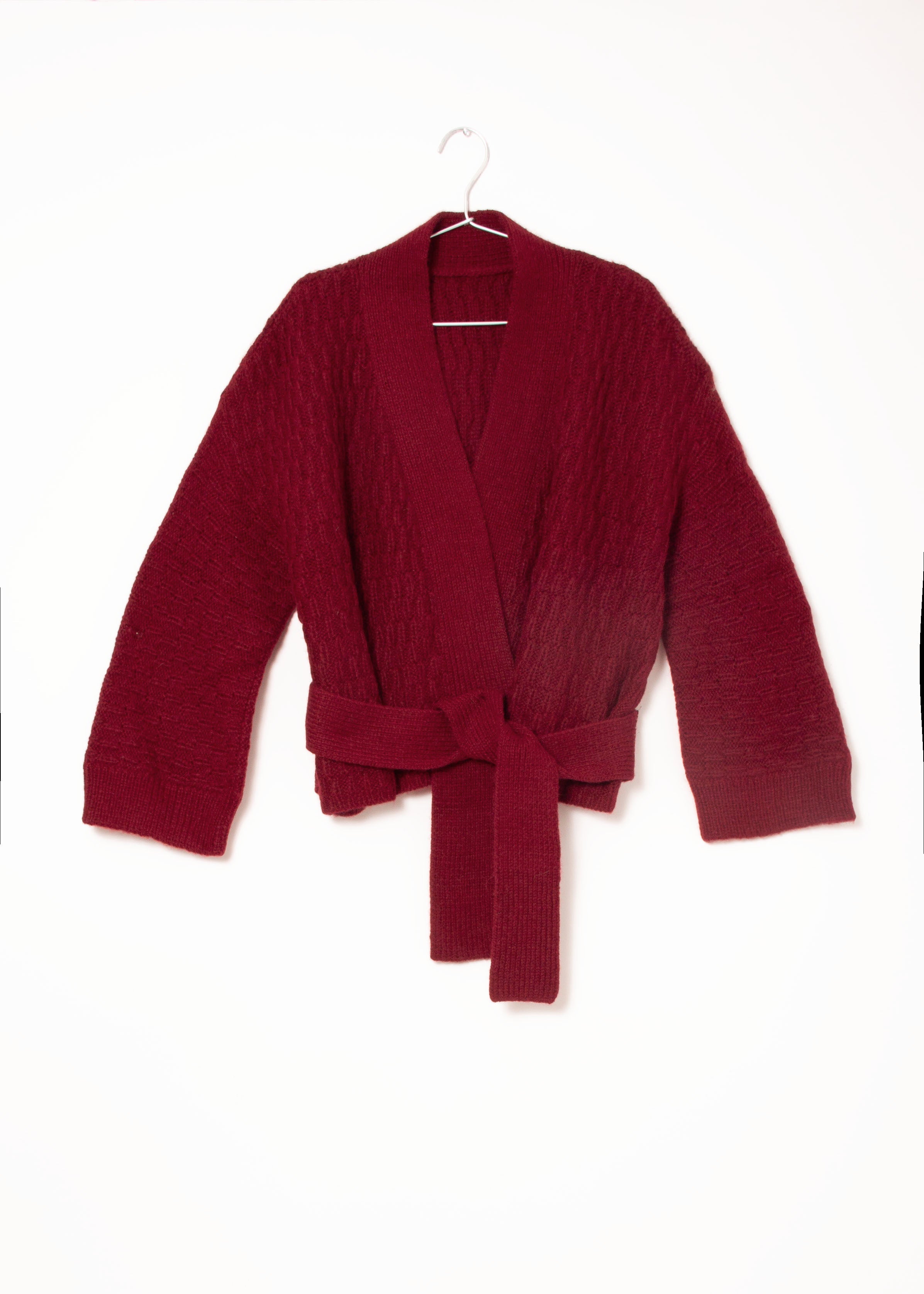 Kimono Pujpu Jacket - Burgundy