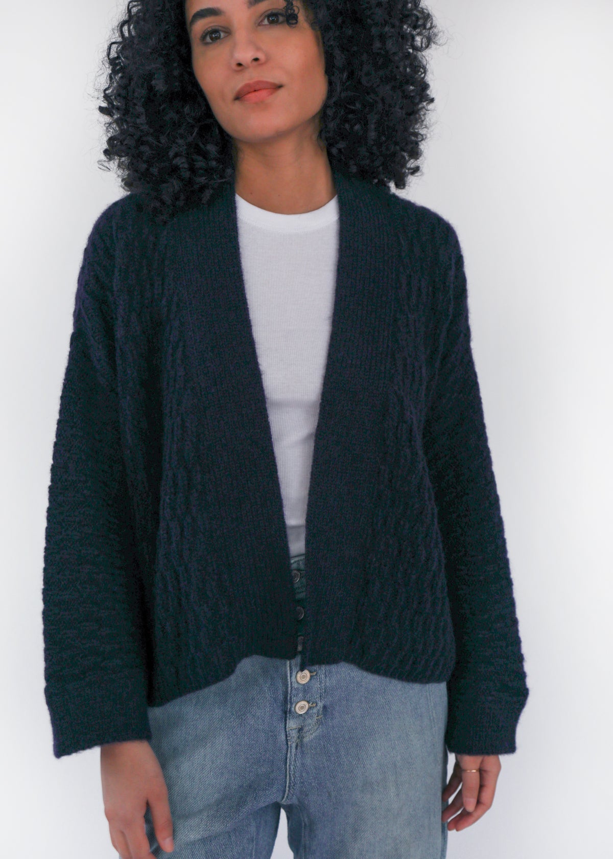 Kimono Pujpu Jacket - Navy