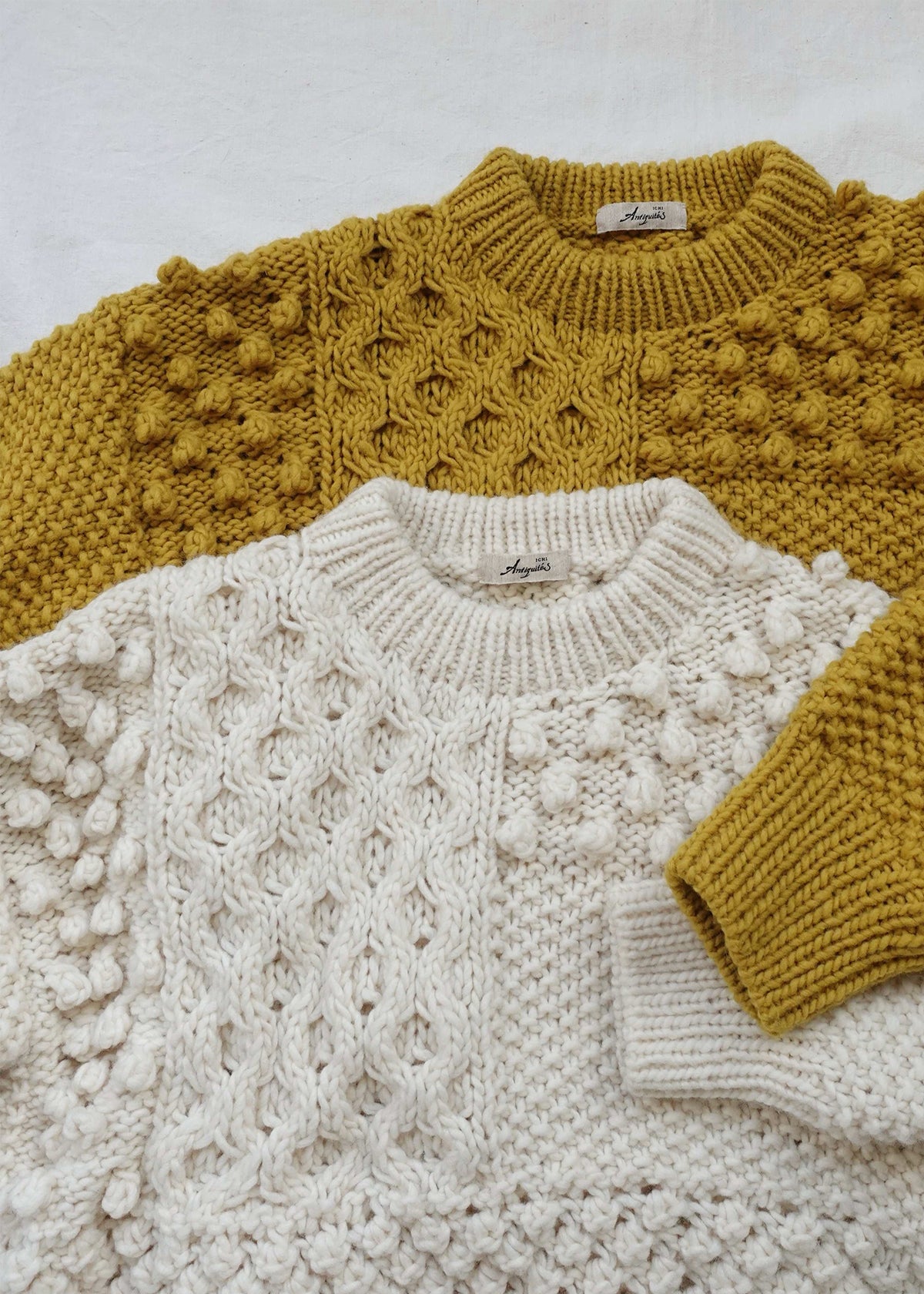 Peru Hand Knit Pullover by Ichi Antiquités
