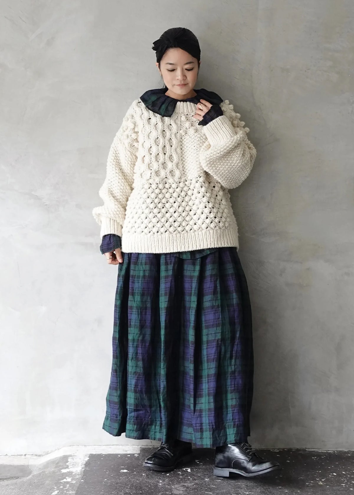 Peru Hand Knit Pullover by Ichi Antiquités