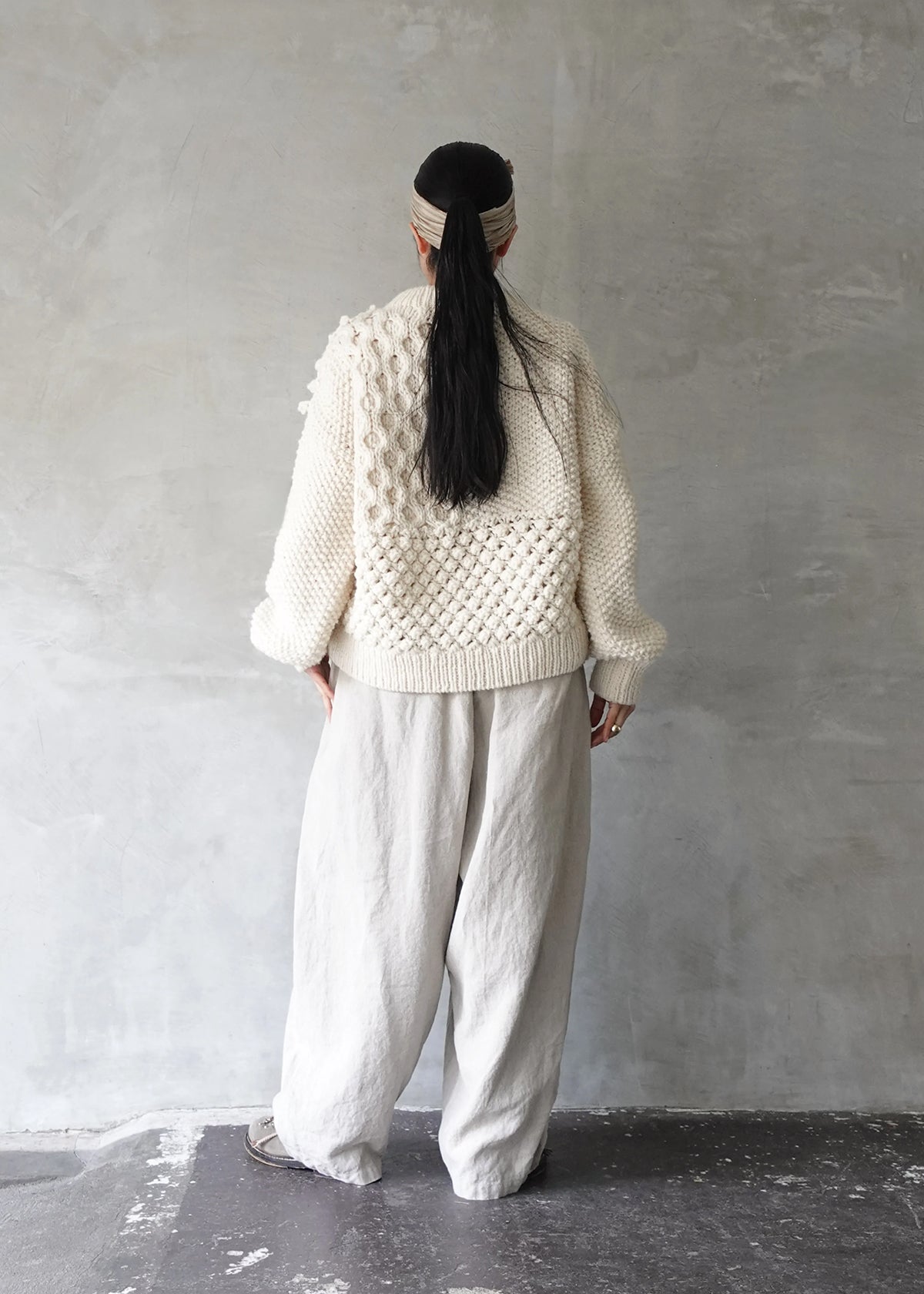 Peru Hand Knit Pullover by Ichi Antiquités