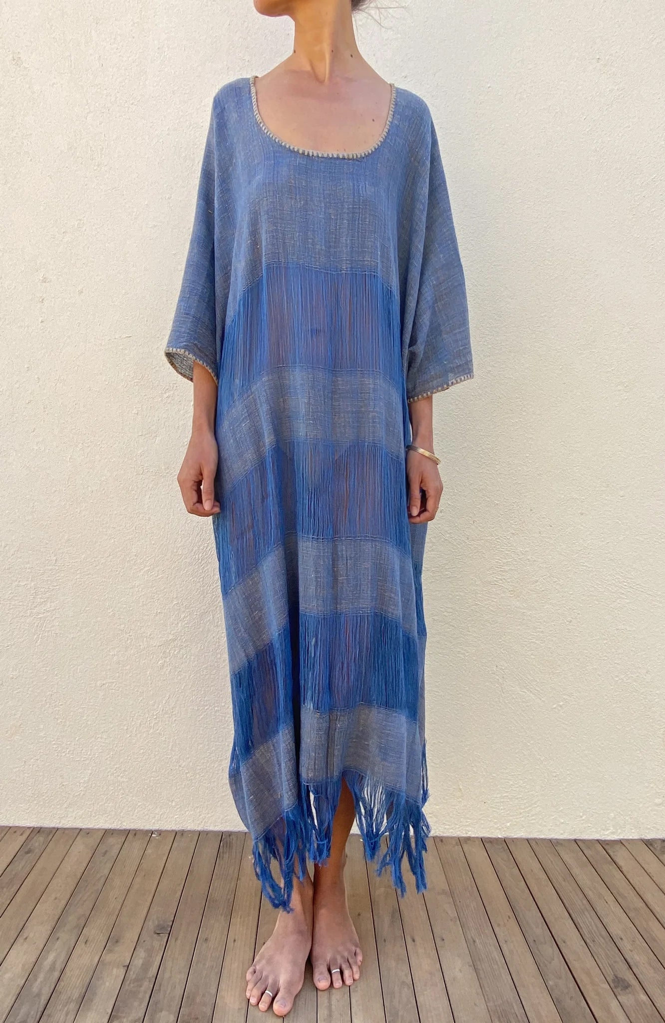 Khadi Oaxaca Niebla Tunic