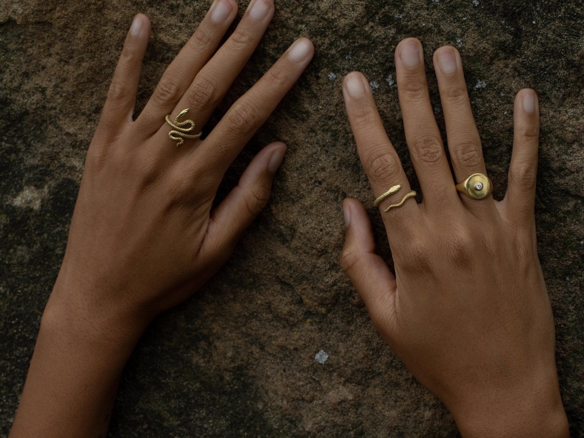 Savannah King Serpent Medicine Ring