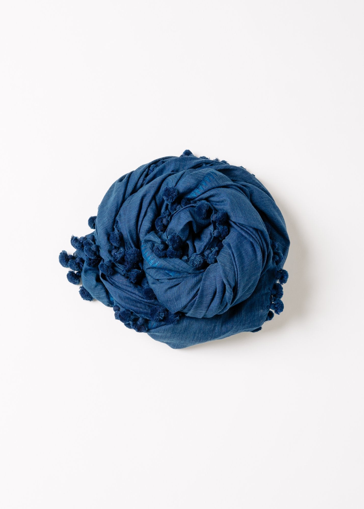 Dupatta Natural Shawl, Indigo