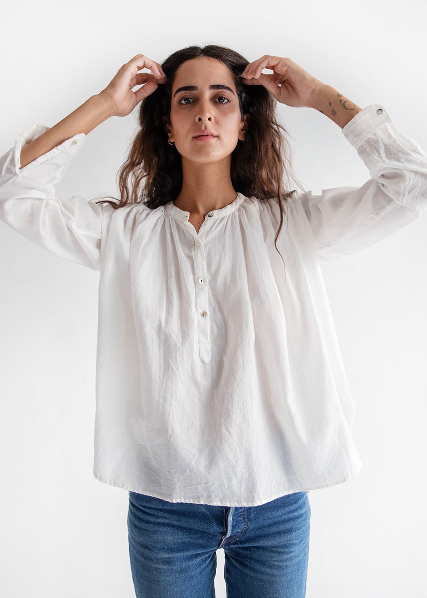 Bheeti Top, Natural White