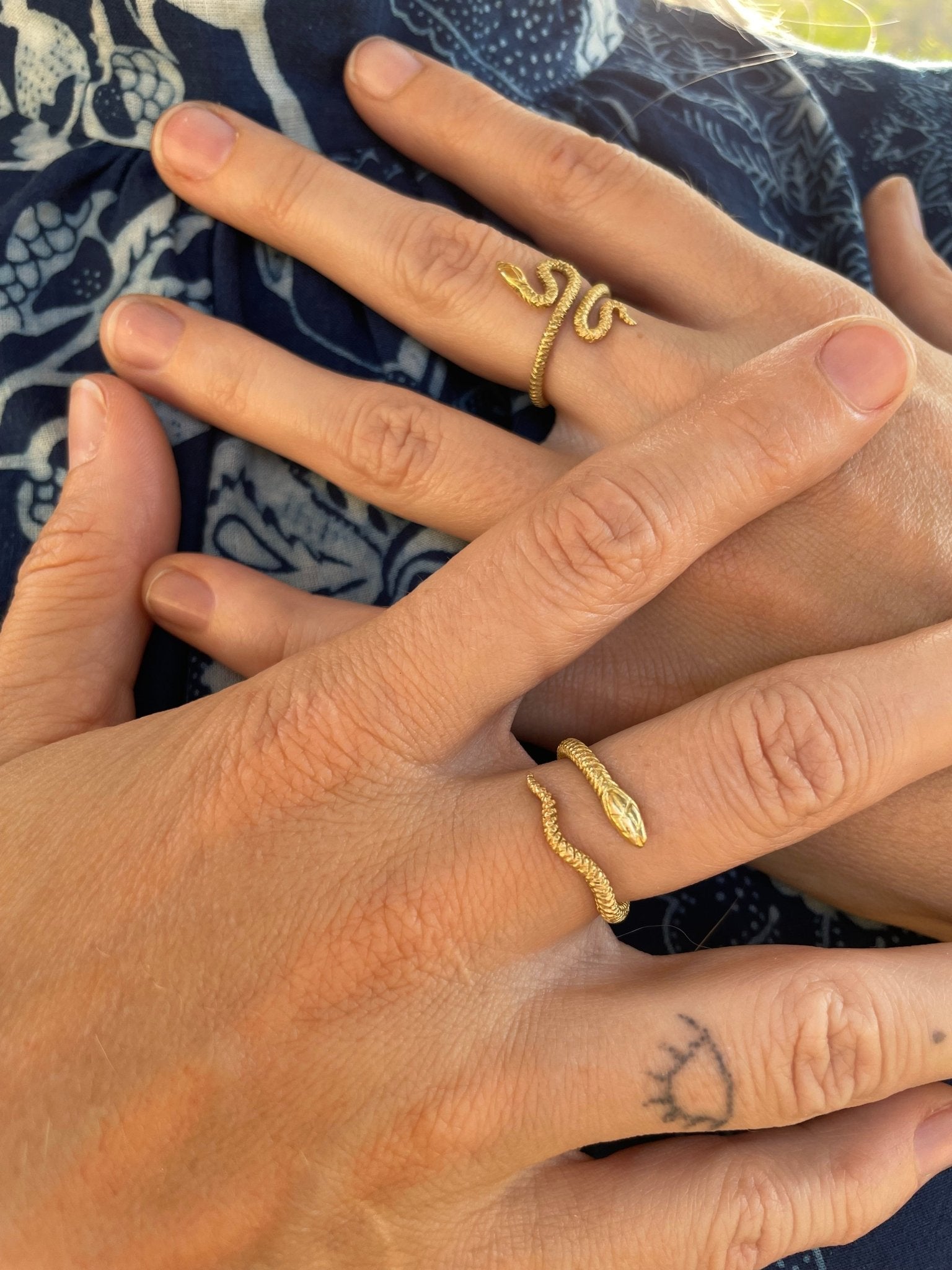 Savannah King Serpent Medicine Ring