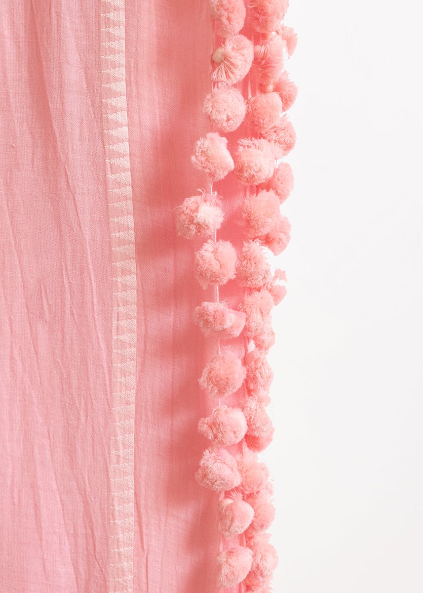 Dupatta Plain Shawl, Petal