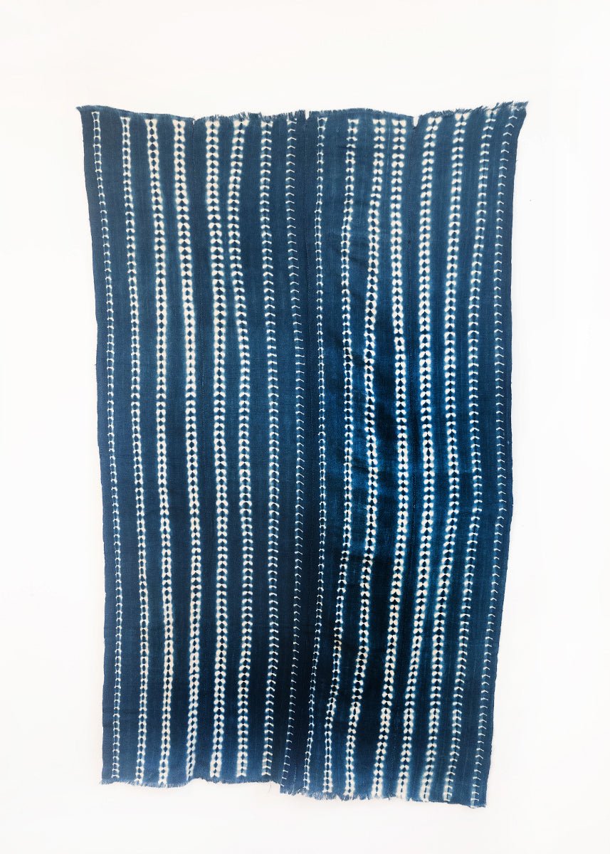 Indigo Mudcloth Textile,