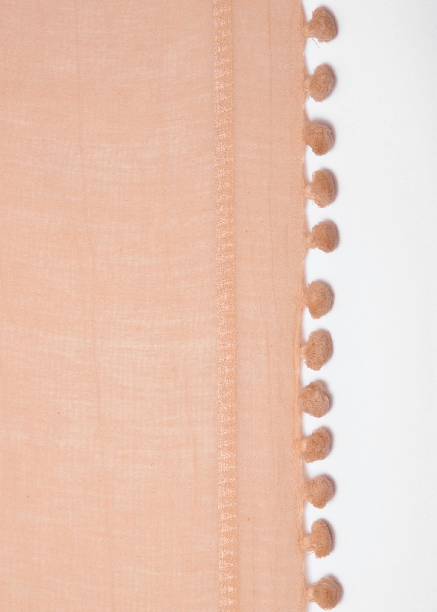Dupatta Plain Shawl, Nude