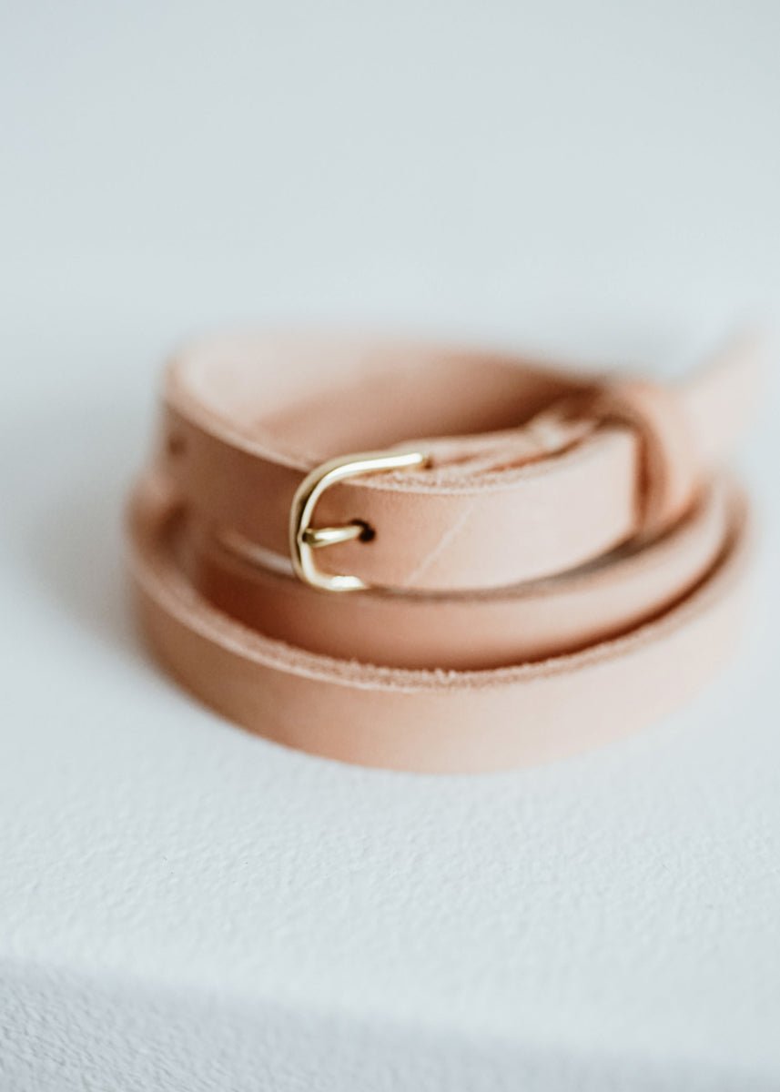 Luna Goods Belt in Natural