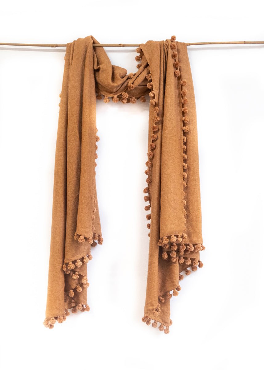 Dupatta Noor Shawl, Camel