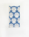 Clamp Dyed Cotton Shibori