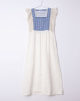 Nina Leuca Jilly Knitted Dress Blue/Cream