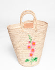 Bohemia Hand Embroidered Basket Small