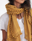 Dupatta Plain Shawl, Curry