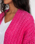 Hilma Pujpu Cardigan, Fuchsia