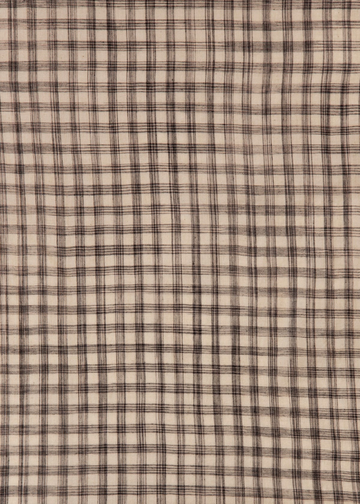 Bheeti Tie Dye Checks Dress - Cement