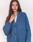 Bomber Jacket, Azul Claro