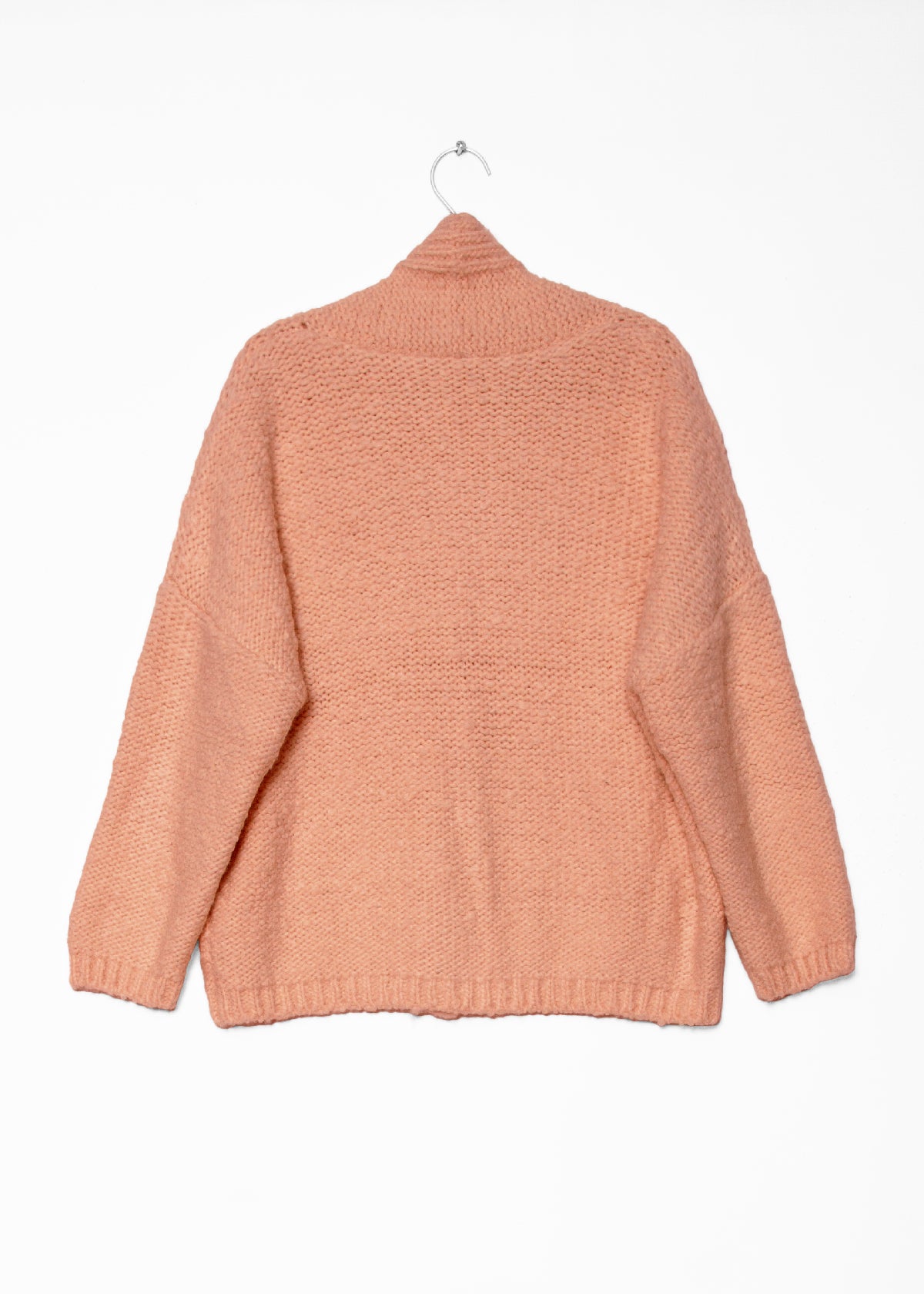 Huacaya Cardigan Peach