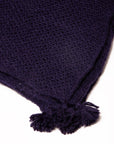 Isla Alpaca Throw & Wrap - Navy