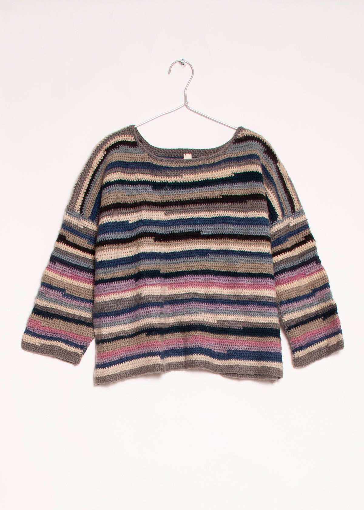 Runaway Bicycle Crochet Sweater