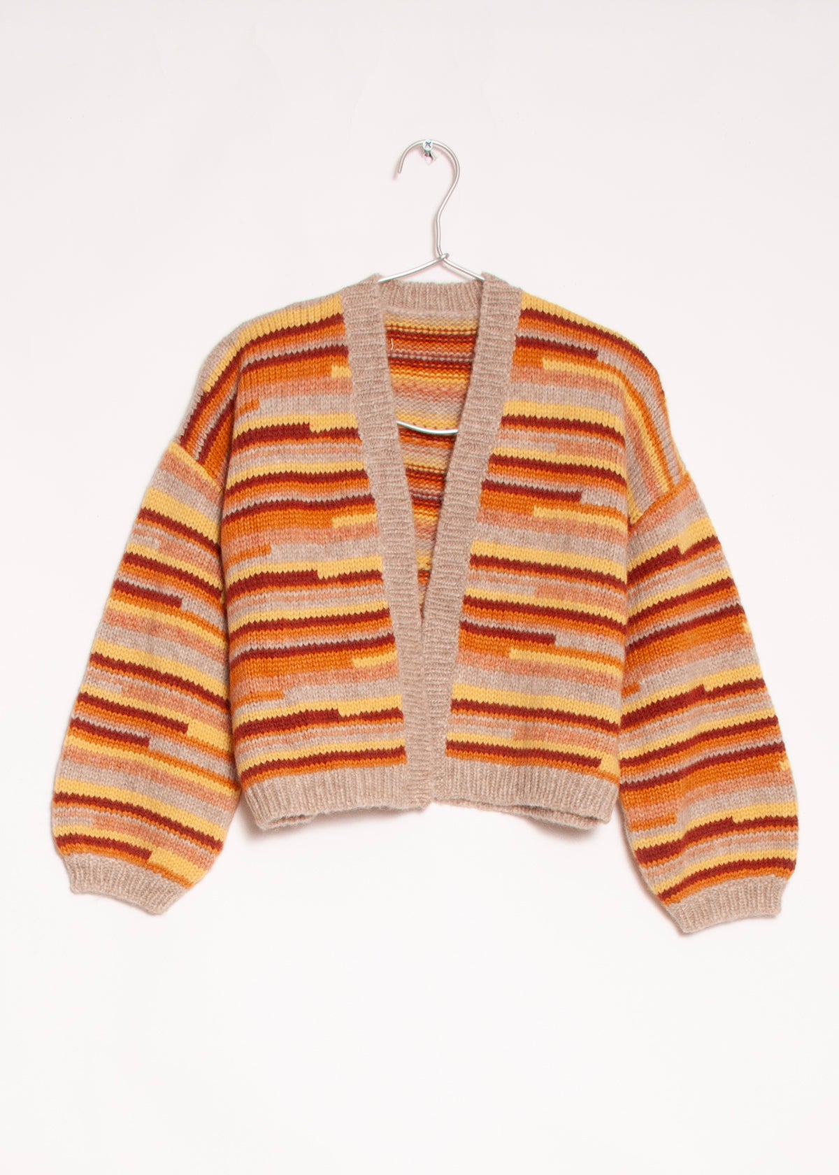 Hilma Alpaca Cardigan, Multicolor