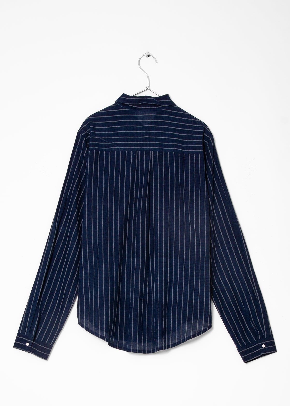 Rosa Double Stripe Top - Natural Indigo