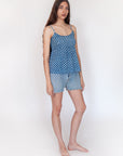 Gaia Ananta Camisole - Natural Indigo