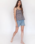 Gaia Greece Camisole - Nero