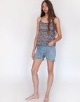Gaia Greece Camisole - Nero