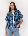 Khalil Ananta Top - Natural Indigo