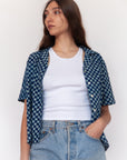 Khalil Ananta Top - Natural Indigo