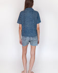 Khalil Ananta Top - Natural Indigo