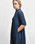 Maku Ruru Dress in Dark Indigo