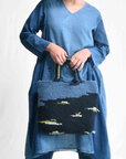 Maku Khesh Tote Indigo