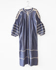 Sirena Chambray Dress Long Sleeves - Azul Marino