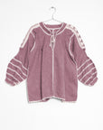 Sirena Chambray Top - Wine
