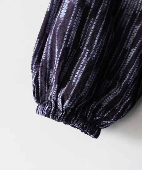 Ichi Antiquitiés Tie Dye Dress - Navy