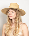 Wyeth Harley Wheat Straw Sun Hat - Natural